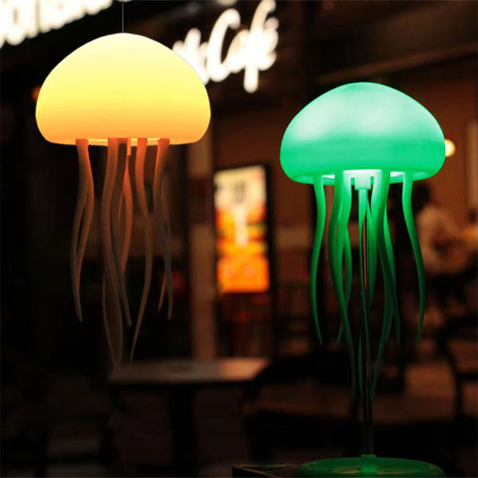 Dancing Jellyfish Night Light Vibrant RGB Gradient with Voice Control and Type-C Charging_0