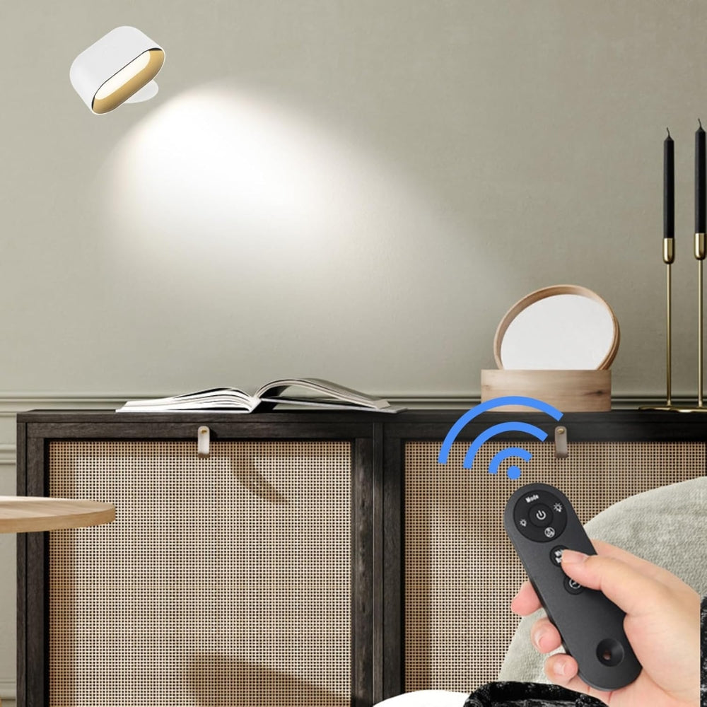 Remote Control Wall Light Touch Night Light 360 Degree Rotation_2