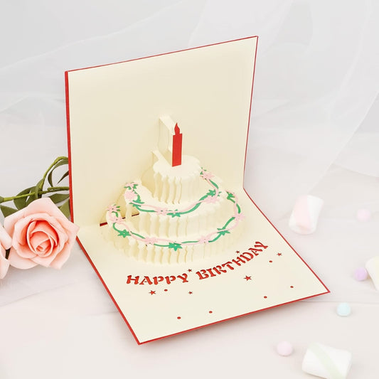 3D Light Music Birthday Card Creative Greeting Card_0