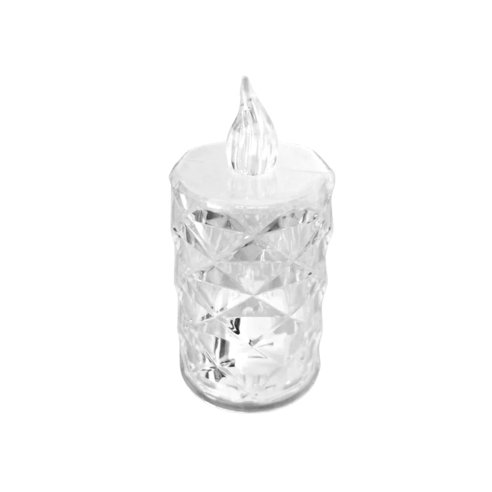 Crystal Candles LED Light Transparent Flameless Battery Power Lantern Night Lamp_7